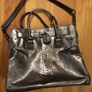 Beautiful EUC MK Metallic Tote